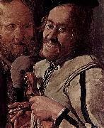 LA TOUR, Georges de Schlagerei der Musikanten oil painting